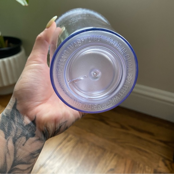 Poshmark Tumbler with Straw - Picture 2 of 3